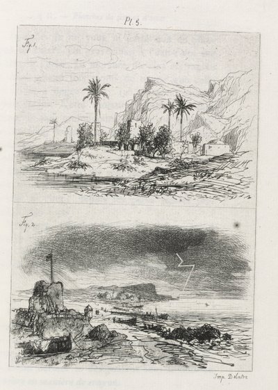 Traité de La Gravure a leau forte: Plate 5, 1866. od Maxime Lalanne