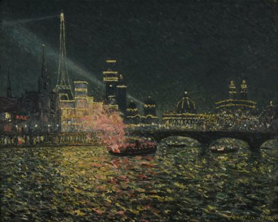 Noční slavnosti: Světová výstava 1900, 1900. od Maxime Maufra