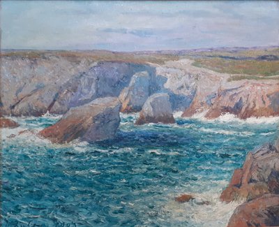 La crique, divoké pobřeží, Quiberon od Maxime Maufra