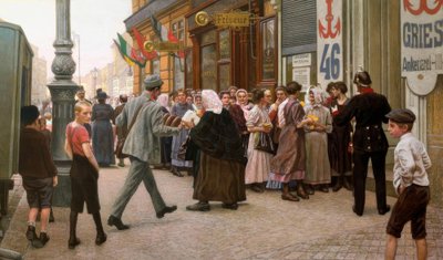 Prodej kotevního chleba ve 3. obvodu ve Vídni od Maximilian Lenz