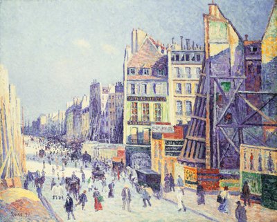 Rue Reaumur, 1897 od Maximilien Luce