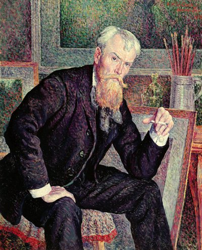 Portrét Henri Edmond Cross (1856-1910) 1898 (viz 20769) od Maximilien Luce