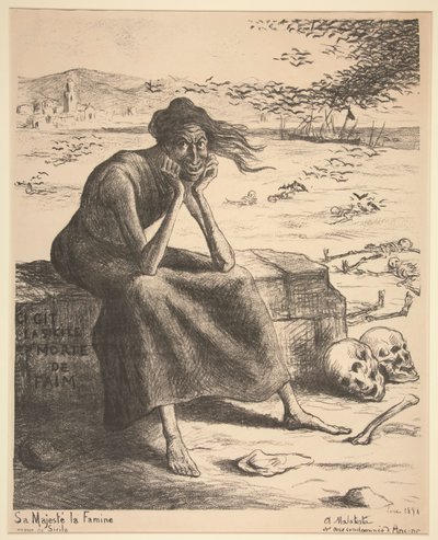Její Veličenstvo Hladomor od Maximilien Luce