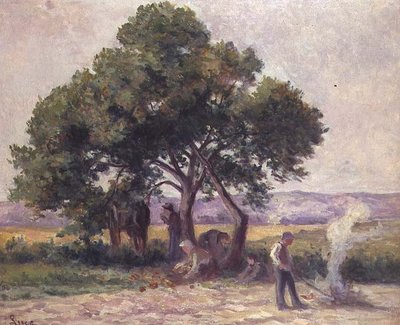 Jabloně od Maximilien Luce