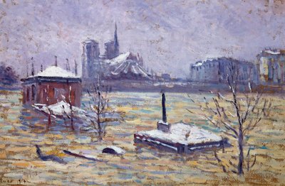 Potopa, 1910 od Maximilien Luce