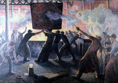 Slévárna od Maxmiliána od Maximilien Luce
