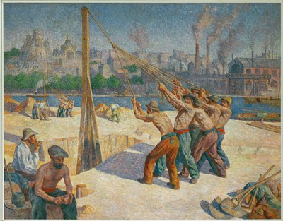 Hromotluci (olej na plátně) od Maximilien Luce