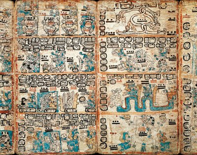 Madridský kodex, malované miniatury od Mayan Mayan