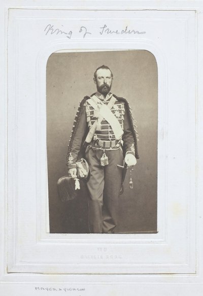 Švédský král, 1860-69. od Mayer and Pierson
