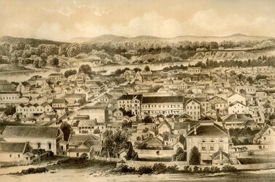 Brisbane, Queensland, Austrálie, 1879 od McFarlane and Erskine
