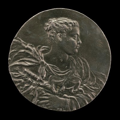 Mladá žena z Benátek v róbě a plášti, c. 1563. od Medallist A.A.