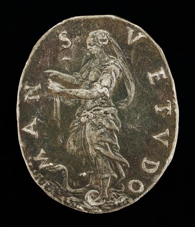 Jemnost stojící na hadovi [reverzní]. od Medallist T.R.