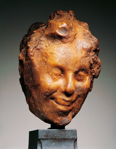 Rieuse (The Laughing Woman), Medardo Rosso (1858-1928) od Medardo Rosso