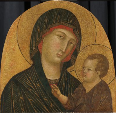 Panna a dítě Madonna a dítě od Meester van Badia a Isola