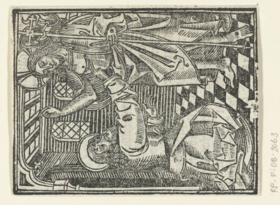 Pochybující Tomáš od Meester van de Delbecq Schreiber Passie (attributed to)
