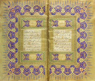 Korán od Mehmed Şevki Efendi