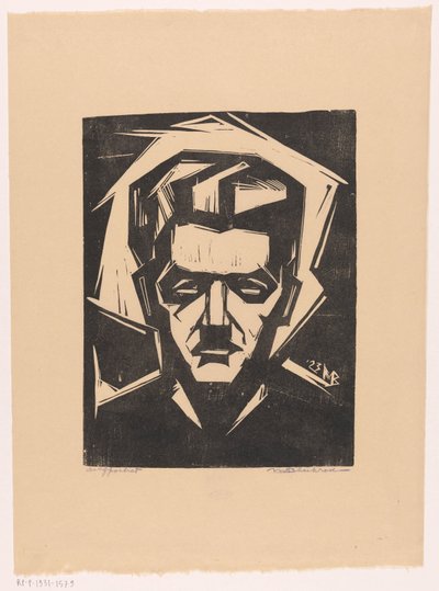 Autoportrét Meijer Bleekrode od Meijer Bleekrode (signed by artist)
