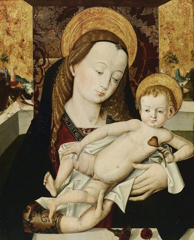 Madonna a dítě od Meister der Habsburger