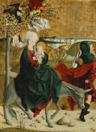 Útěk do Egypta od Meister von Mondsee
