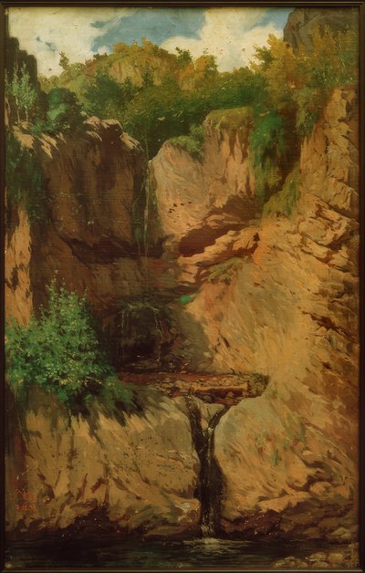 Sturzbach II od Melchior Lechter