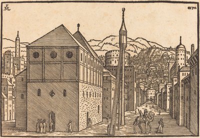 Turecké město od Melchior Lorch