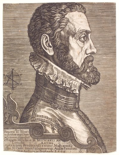 Geograf Friherre Michael von Aitzing od Melchior Lorck