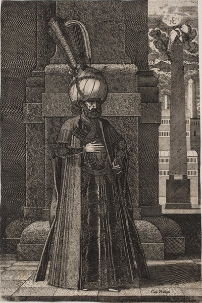 Princ Ismael, perský vyslanec od Melchior Lorck