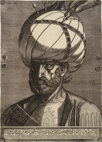 Princ Ismael, perský vyslanec od Melchior Lorck