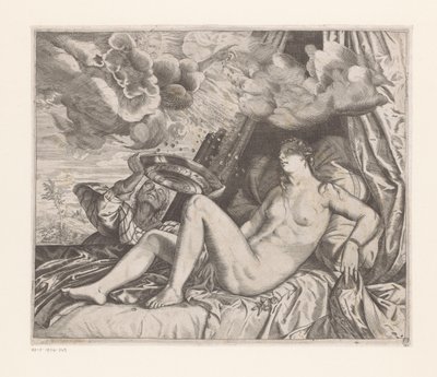 Jupiter a Danaë od Melchior Meier