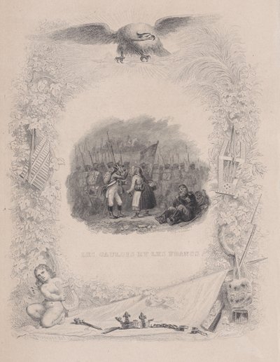 Galové a Frankové z Bérangerových písní, 1829 od Melchior Peronard