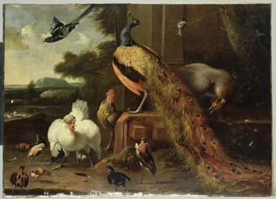 Vzpoura při převratu drůbeže od Melchior de Hondecoeter