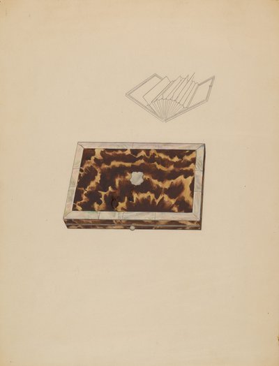 Pouzdro na karty, c. 1936. od Melita Hofmann