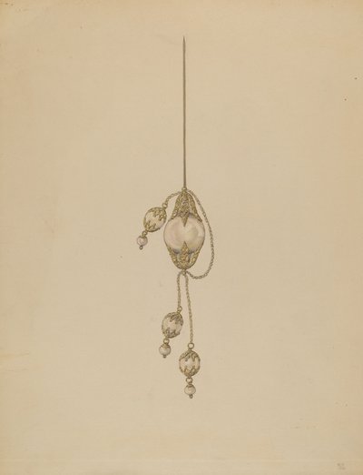 Ozdoba do vlasů, c. 1937. od Melita Hofmann