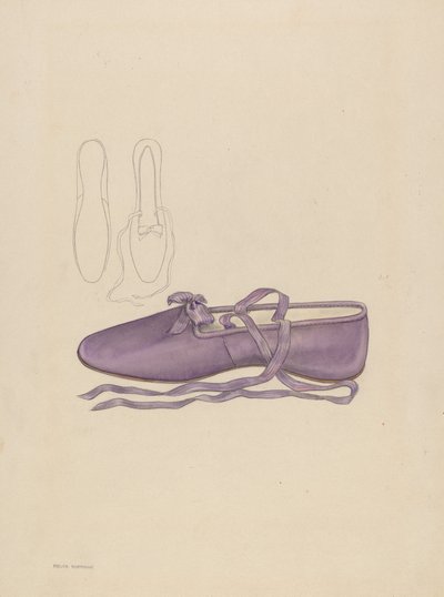 Pantofle, c. 1936. od Melita Hofmann