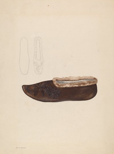 Pantofle, c. 1936. od Melita Hofmann