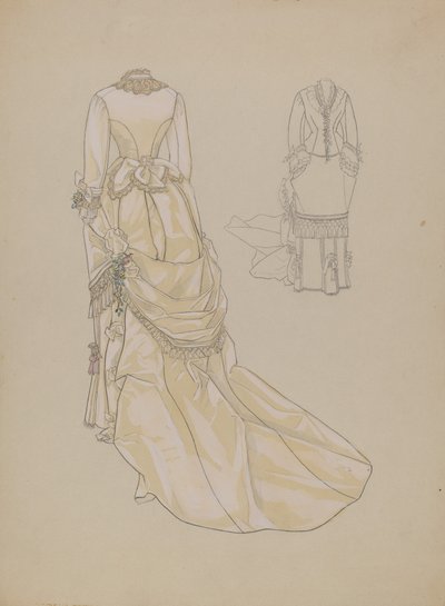 Svatební šaty, c. 1936. od Melita Hofmann