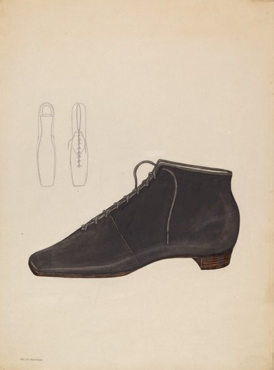 Dámská obuv, c. 1936. od Melita Hofmann