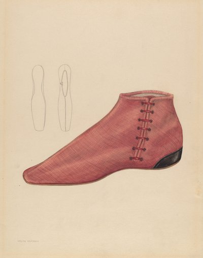 Dámská obuv, c. 1936. od Melita Hofmann