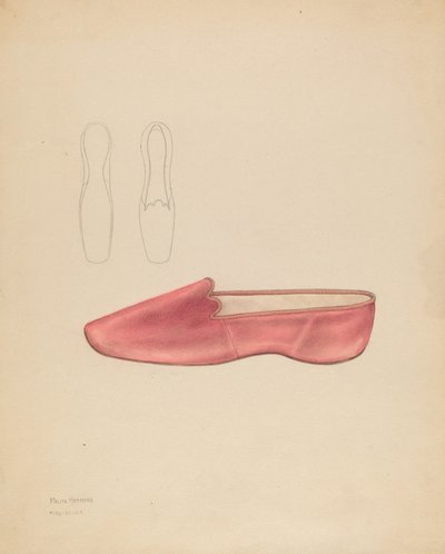 Dámský střevíček, c. 1936. od Melita Hofmann