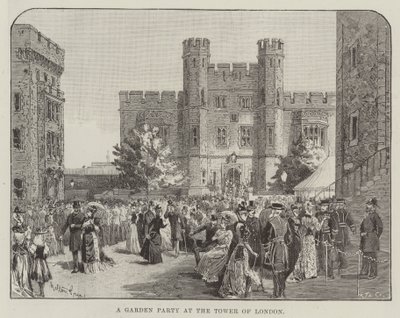 Zahradní slavnost v Tower of London od Melton Prior