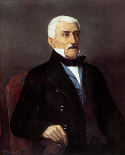 Portrét Jose San Martin od Mercedes san Martin de Balcare