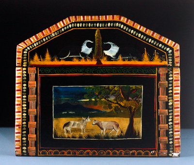Truhla (lakované a malované dřevo) (detail 394890) od Mexican School
