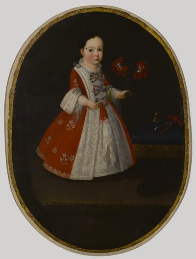 Dona Maria de la Luz Padilla y Cervantes od Mexican School