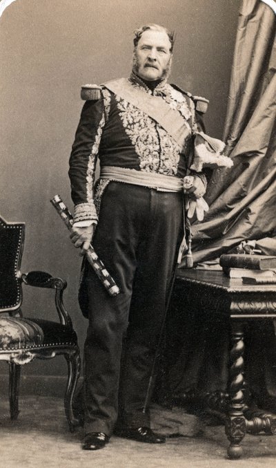 Portrét marechala Foreyho (1804-1872). Fotografie Mayera a Piersona od Meyer and Pierson