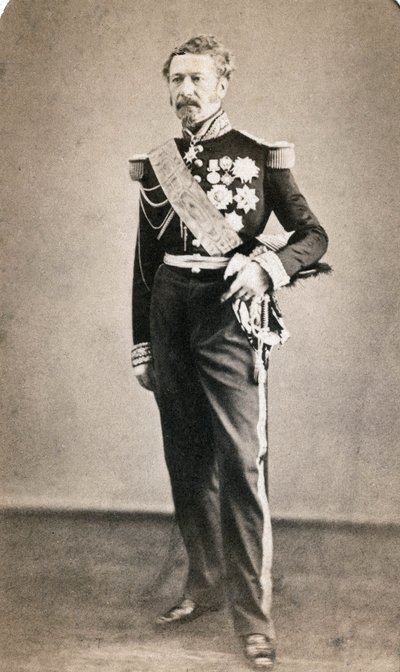 Portrét marechala Niela (1802-1869) Fotografie od Mayera a Piersona od Meyer and Pierson
