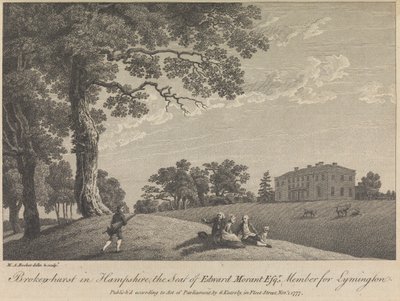 Broken-Hurst v Hampshire, sídlo Edwarda Morant, Esquire, člen pro Lymington (publikoval G. Kearsly); Strana 43 (Svazek jedna) od Michael Angelo Rooker