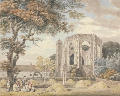 Kaple kláštera Greyfriars, Winchester od Michael Angelo Rooker