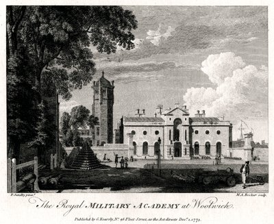 Královská vojenská akademie ve Woolwichi, Londýn, 1775 od Michael Angelo Rooker