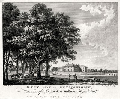 Wynn Stay v Denbighshire, Wales, 1775 od Michael Angelo Rooker