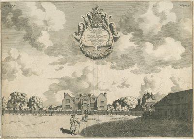 Bentley Hall: mědirytina, nd [1653 - 1686] od Michael Burghers